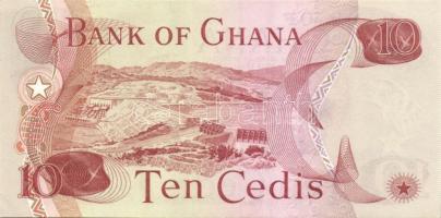 Ghana 1972-73. 1C, 2C, 5C, 10C teljes sor! T:I