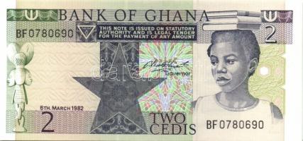 Ghana 1979-82. 1C, 2C, 5C T:I