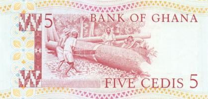 Ghana 1979-82. 1C, 2C, 5C T:I