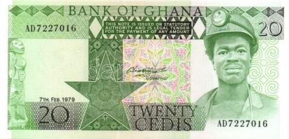 Ghana 1979.2.7. 20C T:I