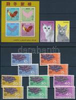 1967-2005 Állat motívum 4 sor + 2 blokk + 1 bélyegfüzet, 1967-2005 Animals 4 sets + 2 blocks + 1 stamp-booklet