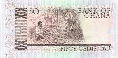 Ghana 1980.7.2. 50C T:I