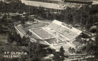 1952 Helsinki, Hellsingfors; Uimastadion, XV Olympia / swimming stadium, Summer Olympics, So. Stpl