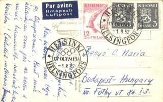 1952 Helsinki, Hellsingfors; Uimastadion, XV Olympia / swimming stadium, Summer Olympics, So. Stpl