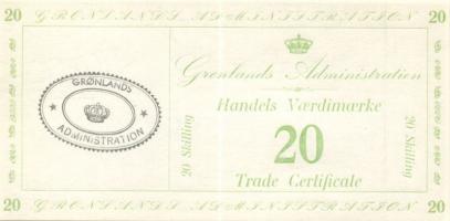 Grönland/katonai adminisztráció 1942. 1S, 5S, 20S teljes sor! T:I