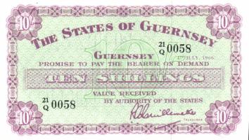 Guernsey 1966.7.1. 10Sh T:I