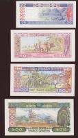 Guinea 1985. 25Fr, 50Fr, 100Fr, 500Fr, 1000Fr, 5000Fr teljes sor! T:I