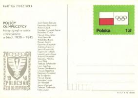 6 db MODERN sport motívumlap; események reklámjai 6 modern sport motive cards; events advertisement