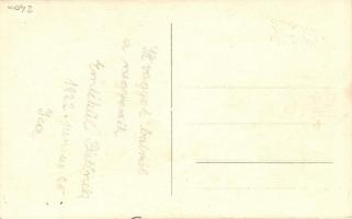 1922 Keszthely, fürdőzők csoportképe. Csala photo