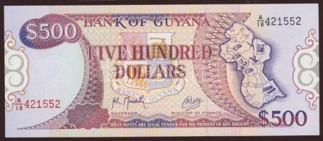 Guyana 1992. 500$ T:I