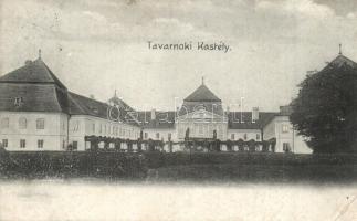 Nagytapolcsány, Topolcany; Tavarnoki kastély. Platzko Gyula kiadása / castle (EK)