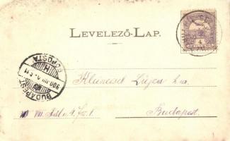 1900 Ruttka, Alsó Rutka, Vrutky; folyópart, házak. Kiadja Sochán P. 35. sz. / riverside, houses (r)