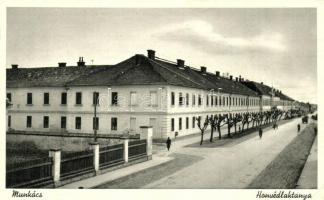 Munkács, Mukacevo, Mukacheve; Honvéd laktanya / military barracks (EK)