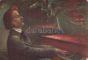 67 db régi motívumlap: üdvözlőlapok, művészlapok, hölgyek. vegyes minőség / 67 pre-1945 motive cards...