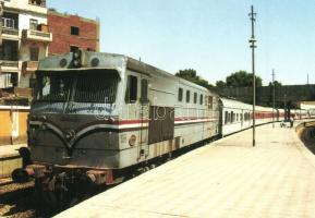 25 db modern külföldi vasút, vonat motívumlap / 25 modern Worldwide trains and railways motive cards