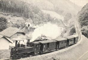 25 db modern külföldi vasút, vonat, gőzmozdony motívumlap / 25 modern Worldwide trains and railways, locomotive motive cards