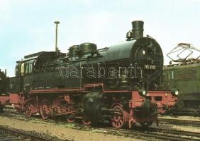 25 db modern külföldi vasút, vonat, gőzmozdony motívumlap / 25 modern Worldwide trains and railways,...