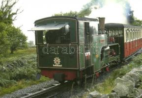 25 db modern külföldi vasút, vonat, gőzmozdony motívumlap / 25 modern Worldwide trains and railways,...