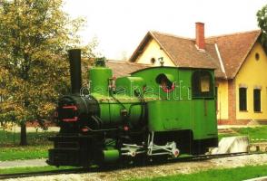 20 db modern magyar kisvasút motívumlap / 20 modern Hungarian narrow-gauge railway motive cards, tra...