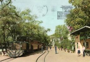 20 db modern magyar kisvasút motívumlap / 20 modern Hungarian narrow-gauge railway motive cards, tra...