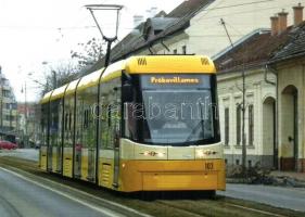 10 db modern magyar vidéki villamos motívumlap / 10 modern Hungarian tram motive cards
