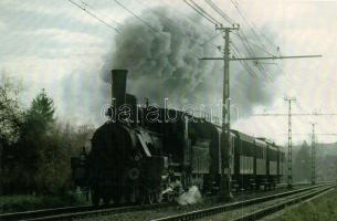 15 db modern magyar gőzmozdony / 15 modern Hungarian locmotives, railway, trains