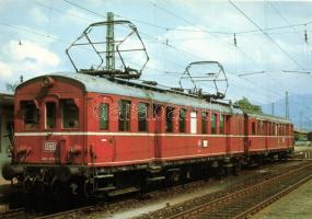 15 db modern külföldi villamos, mozdony, vasút motívumlap / 15 modern Worldwide tram, trains, railwa...