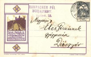 1914 Pozsony, Pressbrug, Bratislava; Német, Osztrák és Magyar Méhészek Vándorgyűlése és Kiállítása reklámlap. Lengyel Lipót kiadása / Advertisement card for the Traveling congress and exhibition of the German, Austrian and Hungarian Beekeepers (EK)