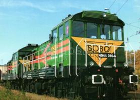 15 db modern magyar vasút képeslap / 15 modern Hungarian trains, railways motive cards