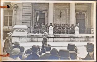 1933 Budapest I. M. kir. Honvéd Ludovika Akadémia I. főcsoport I. üteg. Udvarlaki őrség 12 fényképen...