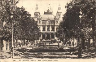 Monte Carlo, Les Jardins et le Casino / casino and garden (EK)