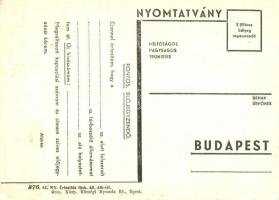 Mindennél gyorsabb a telefon. Új hívószám előjegyzése nyomtatvány a hátoldalon / Hungarian telephone...