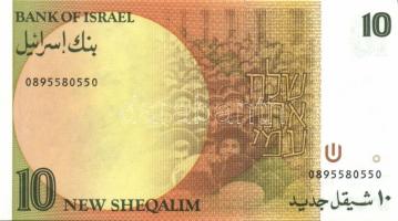 Izrael 1992. 10Sh Sign.8 T:I