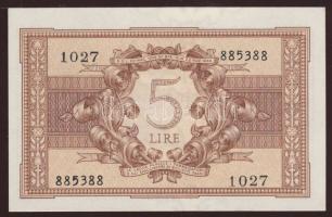 Olaszország 1944. 5L T:I