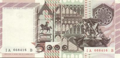 Olaszország 1979.3.9. 5000L T:I