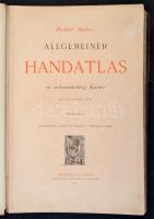 1881 Richard Andree's Allgemeiner Handatlas in sechsundachtzig Karten mit erläutern Text. Biele...