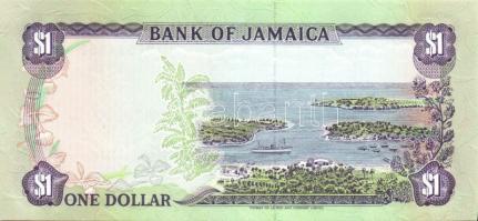 Jamaica 1989-90. 1$ (2x) klf aláírással T:I