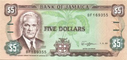 Jamaica 1989. 2$, 5$ T:I