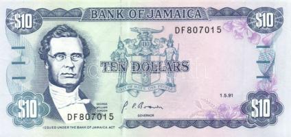 Jamaica 1991. 5$, 10$ T:I