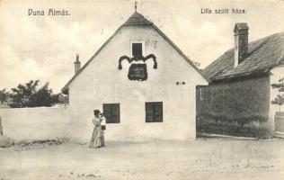 Dunaalmás, Lilla (Csokonai Vitéz Mihály felesége) szülőháza