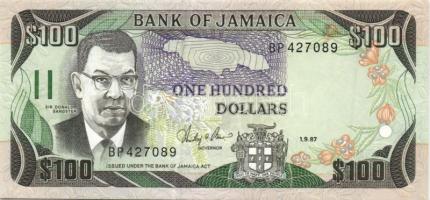 Jamaica 1987. 100$ T:I