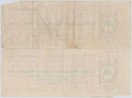 1939. 6db-os vegyes váltó tétel, közte lyukasztással érvénytelenített darabok is, bélyegzésekkel és ...