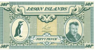 Jason szigetek/magánkiadás 1979. 50p, 1Ł, 5Ł, 10Ł, 20Ł T:I
