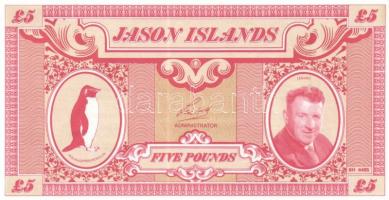 Jason szigetek/magánkiadás 1979. 50p, 1Ł, 5Ł, 10Ł, 20Ł T:I
