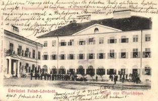 Felsőlövő, Oberschützen; Evangélikus főgimnázium / grammar school (EK)