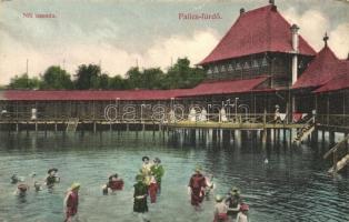 Palicsfürdő, Palic; női uszoda / women bath, swimming pool