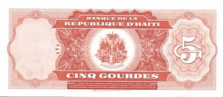Haiti 1984-85. 1G, 2G, 5G, 10G, 25G teljes sor T:I