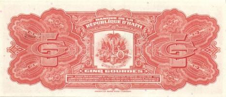 Haiti 1982-86. 5G T:I