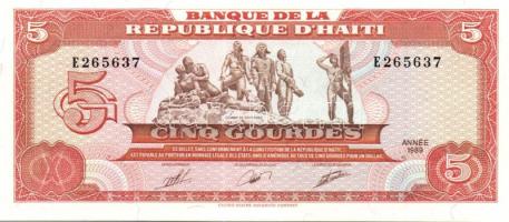 Haiti 1989. 5G T:I