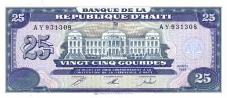 Haiti 1993. 25G T:I